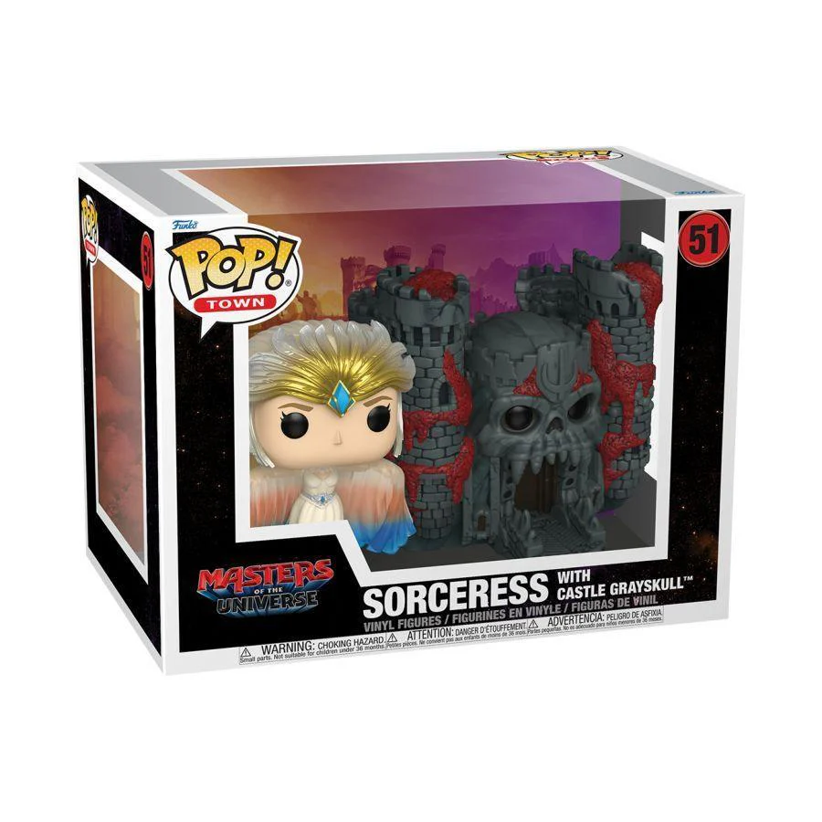Masters of the Universe (2026) – Sorceress with Castle Grayskull Town Pop! Vinyl - Image 2