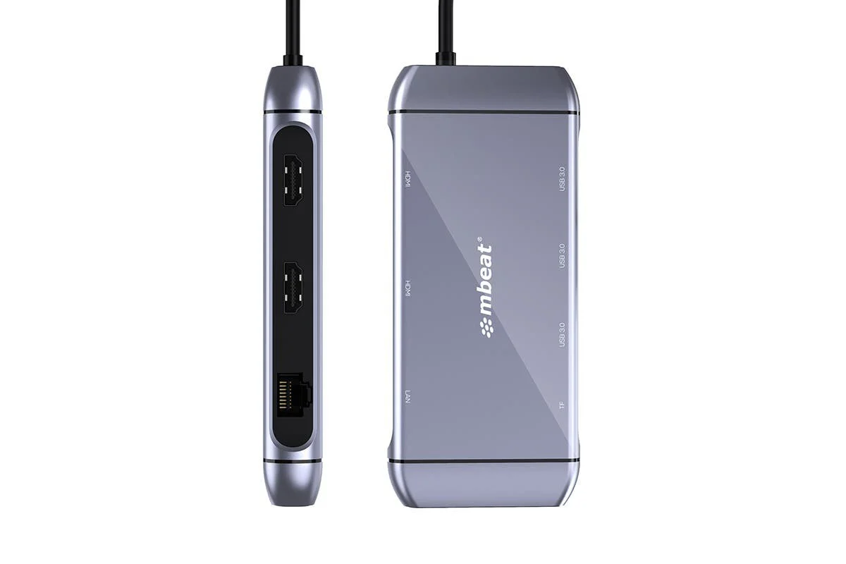mBeat Elite X11 Dual Hdmi Mst 9-In-1 Usb-C Docking Station - Image 2