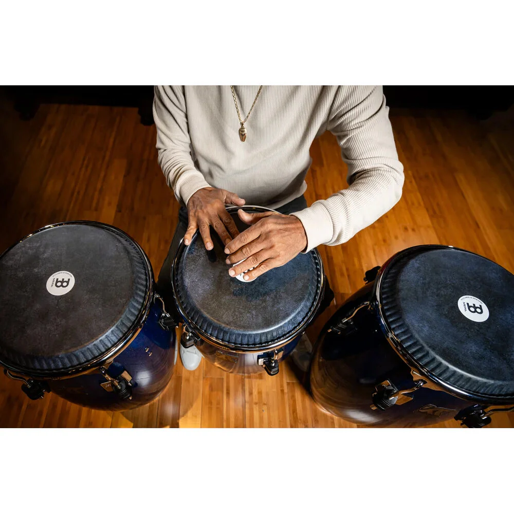 Meinl Kachiro Thompson Signature Quinto 11 Inch Musical Percussion Blue Wave - Image 3