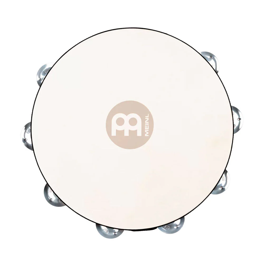 Meinl Percussion Aluminium Jingle African Brown Tambourine Musical Instrument - Image 2