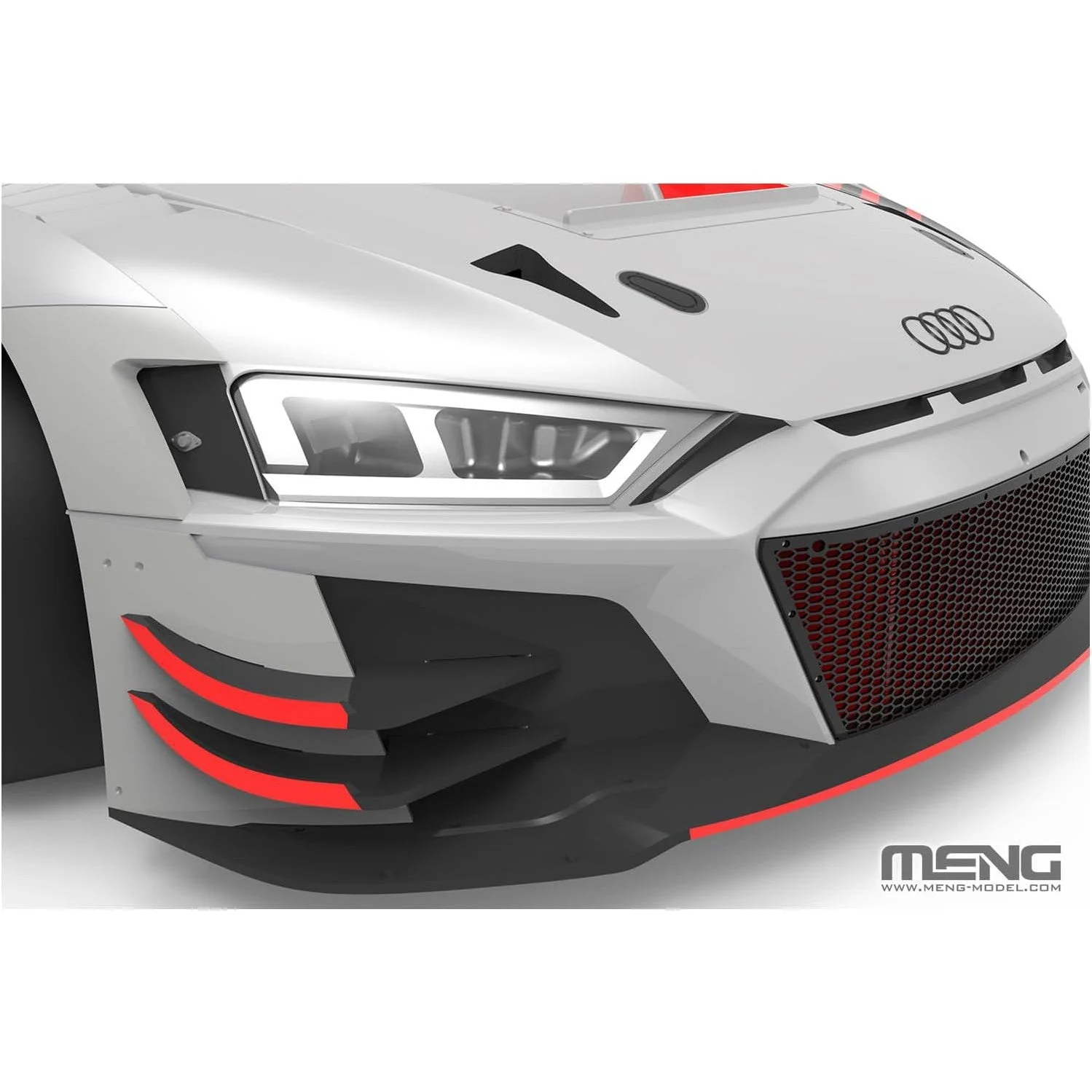 Meng 1/24 AUDI R8 LMS GT3 2019 Plastic Model Kit - Image 5