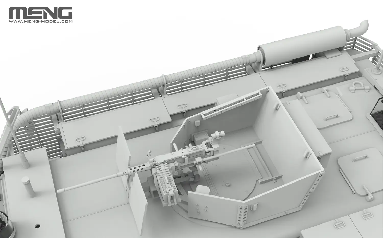 Meng 1/35 British Mastiff 2 6X6 Wheeled Protected Patrol Vehicle - Image 3