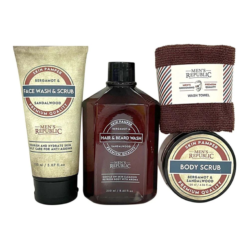 Men's Republic 5-Piece Grooming Set with Tool Case