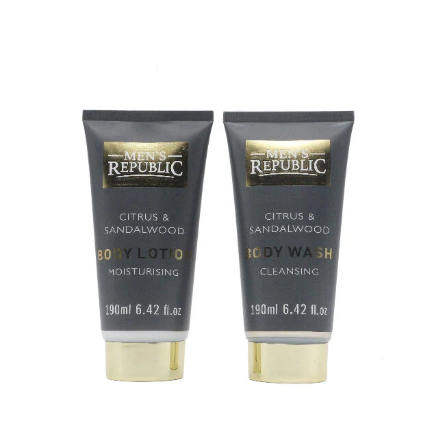 Men’s Republic Grooming and Slippers Kit for Comfort and Relaxation - Grey - Image 2