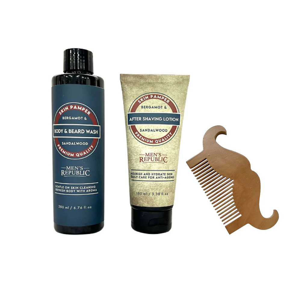 Men's Republic Grooming Tool Set 4-Pieces - Image 2