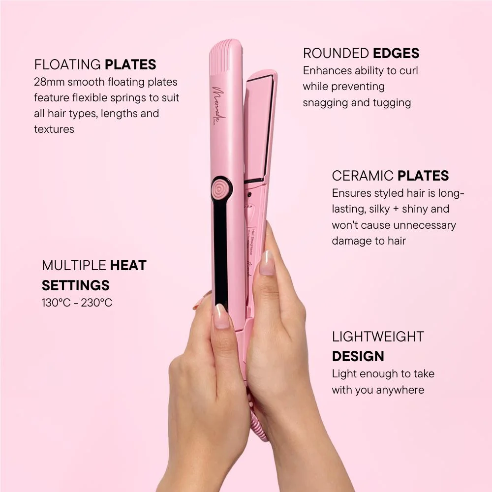 Mermade Hair Straightener (Pink) - Image 2