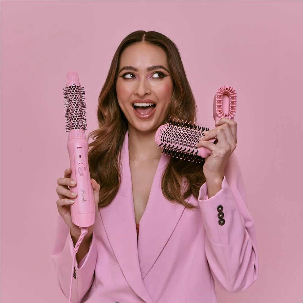 Mermade Interchangeable Blowdry Brush (Pink) - Image 6