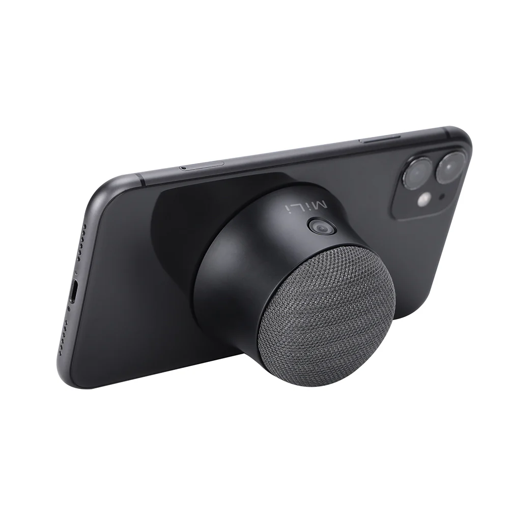 MiLi MagSafe Soundmate 3W Wireless Portable Magnetic Speaker (Black) - Image 6