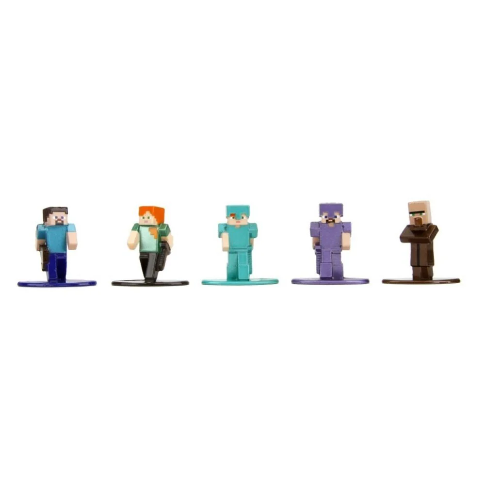 Minecraft Wave 12 Nano Hero MetalFig Kids/Adult Collectable Figure Toy 18-Pieces - Image 3