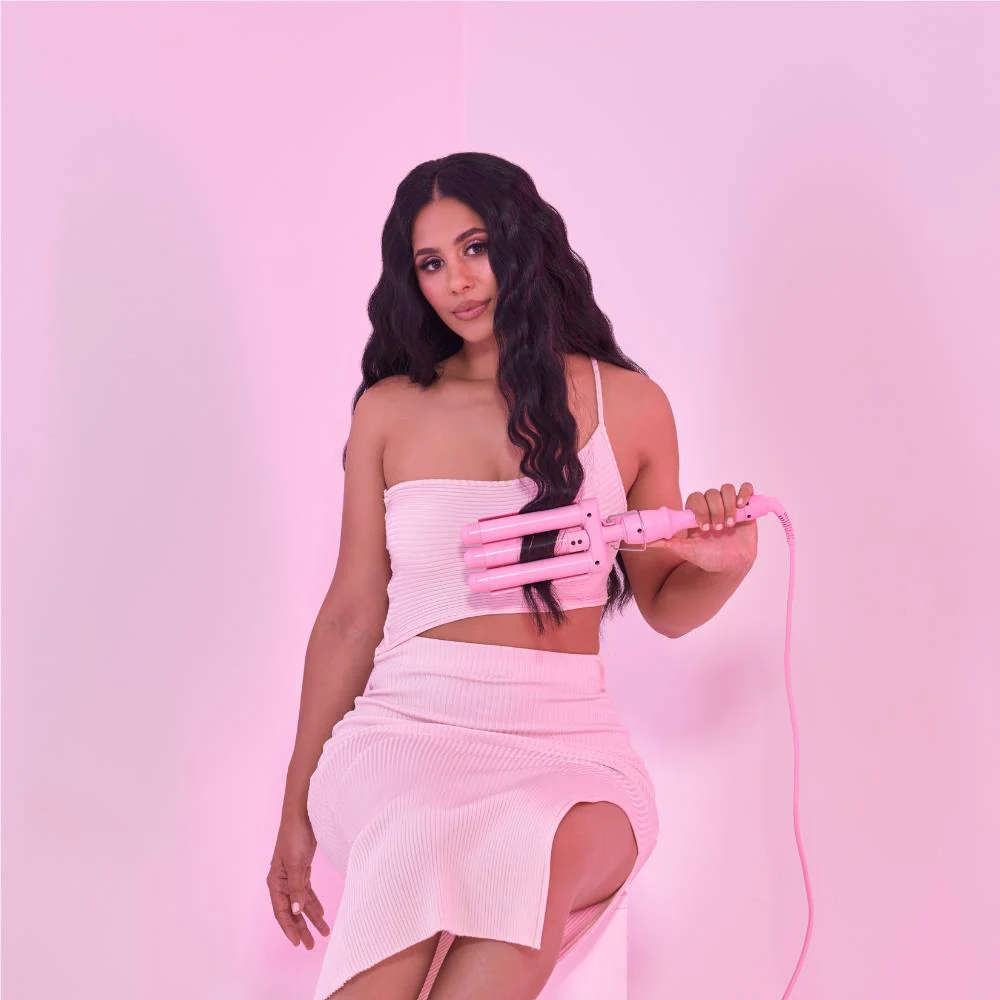 Mini PRO Waver 25mm (Pink) - Image 7