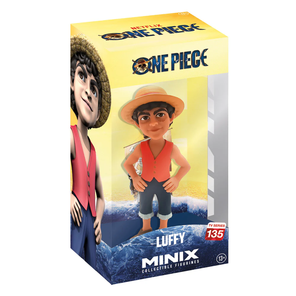 Minix One Piece Collectible Live Action Figure/Figurine Toy Monkey D Luffy 13+