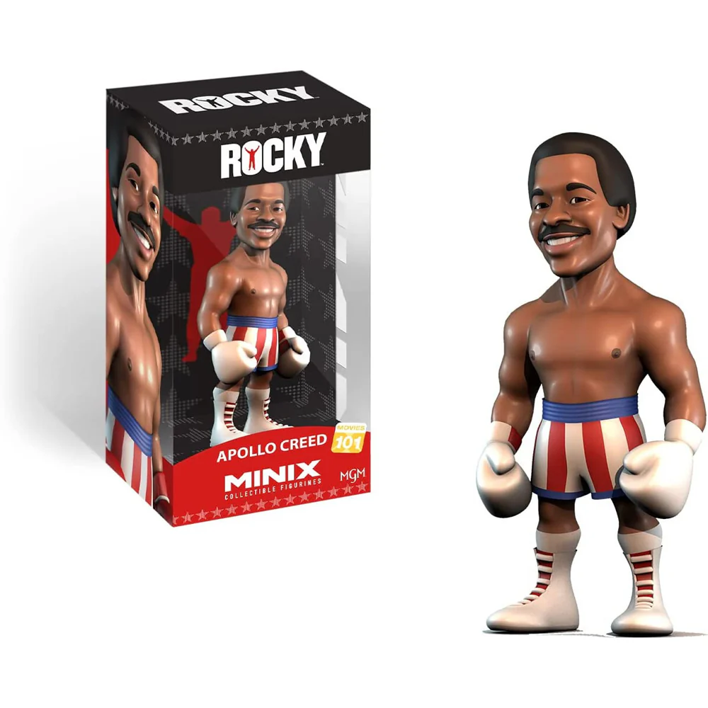 Minix Rocky Apollo Creed 12cm Figurine Vinyl Figure Collectible Display Toy - Image 2