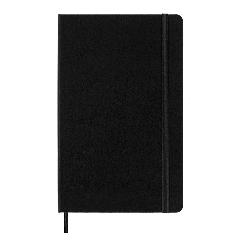 Moleskine Classic Hard Cover Pocket Notebook Plain (Black) - Image 3
