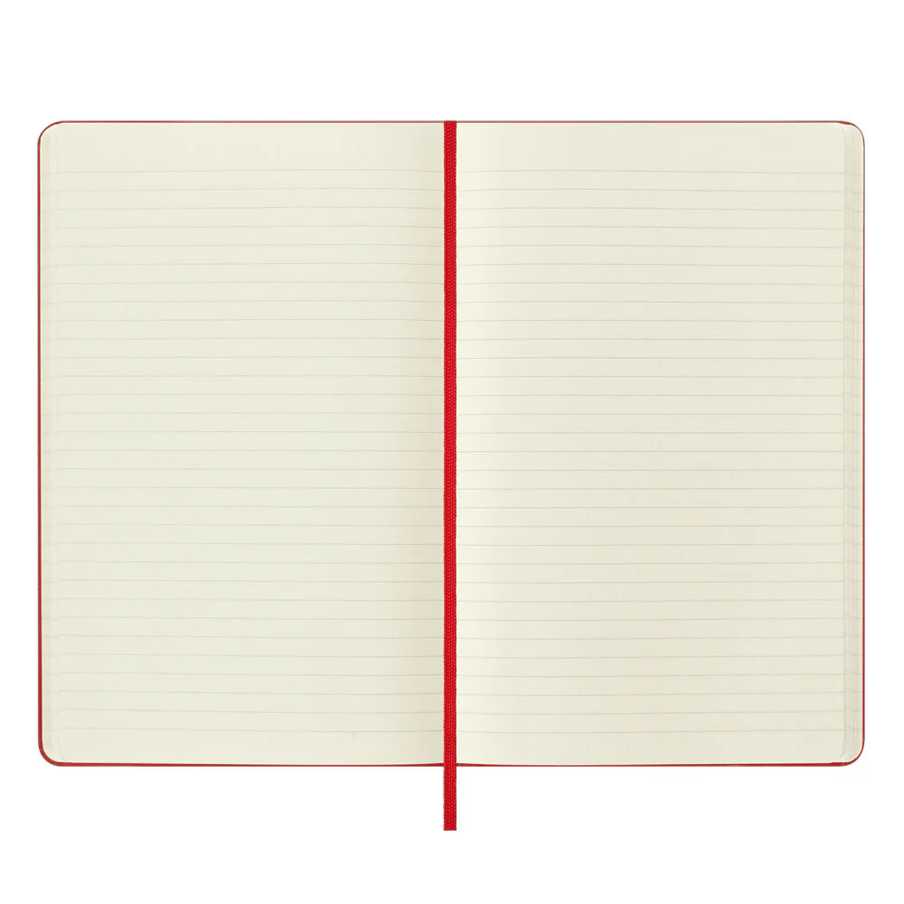 Moleskine Classic Ruled Hard Cover Pocket Notebook (Scarlet Red) - Image 2
