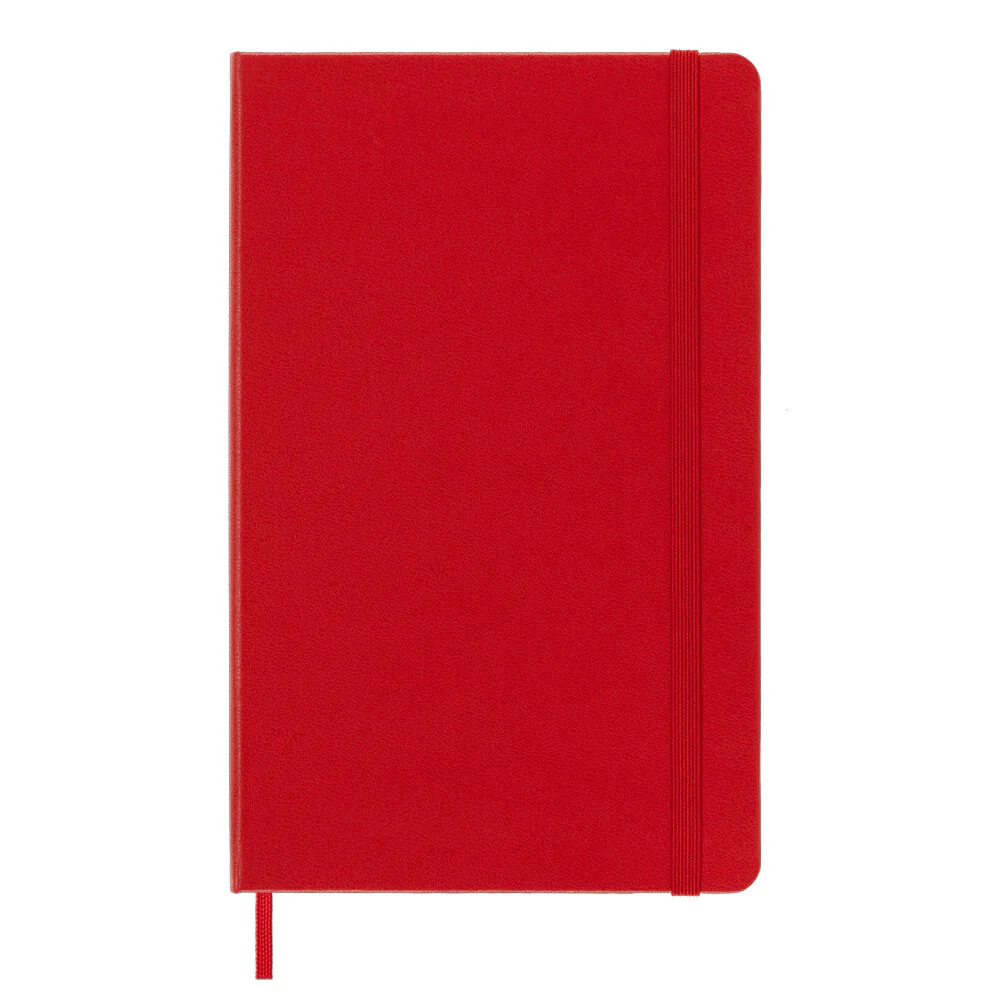 Moleskine Classic Ruled Hard Cover Pocket Notebook (Scarlet Red) - Image 3