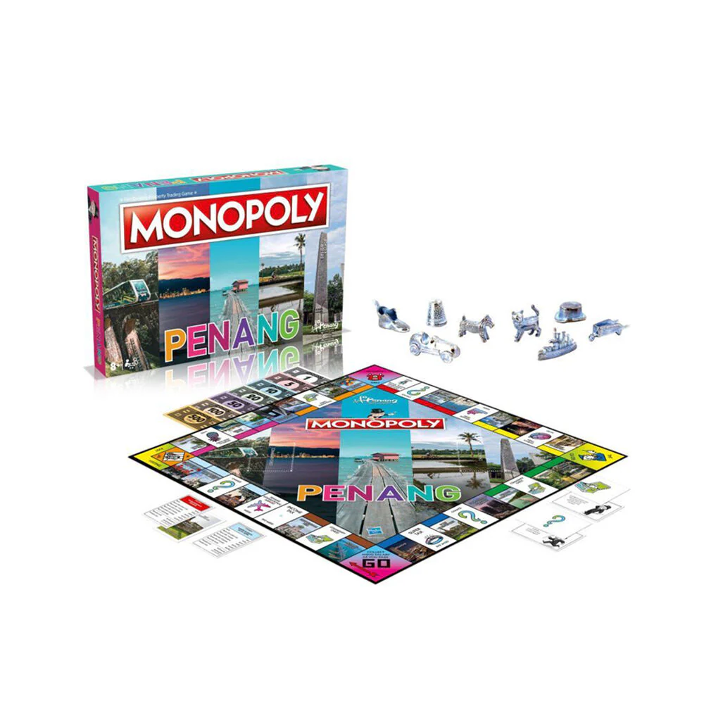 Monopoly Penang Edition Family Board Game 8y+ - Image 2
