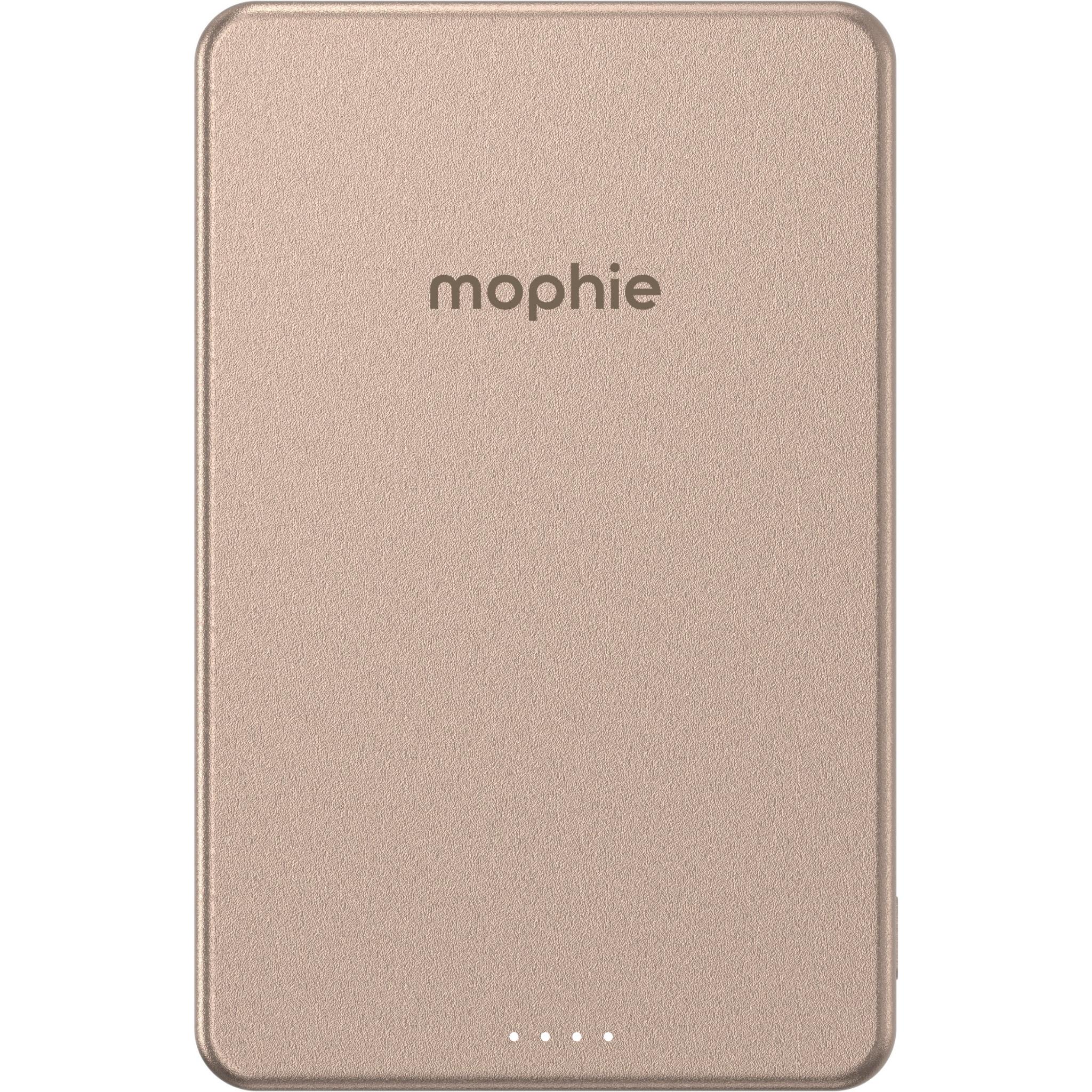 mophie Snap+ Powerstation Mini 5K Magnetic Power Bank (Desert Titanium) - Image 2