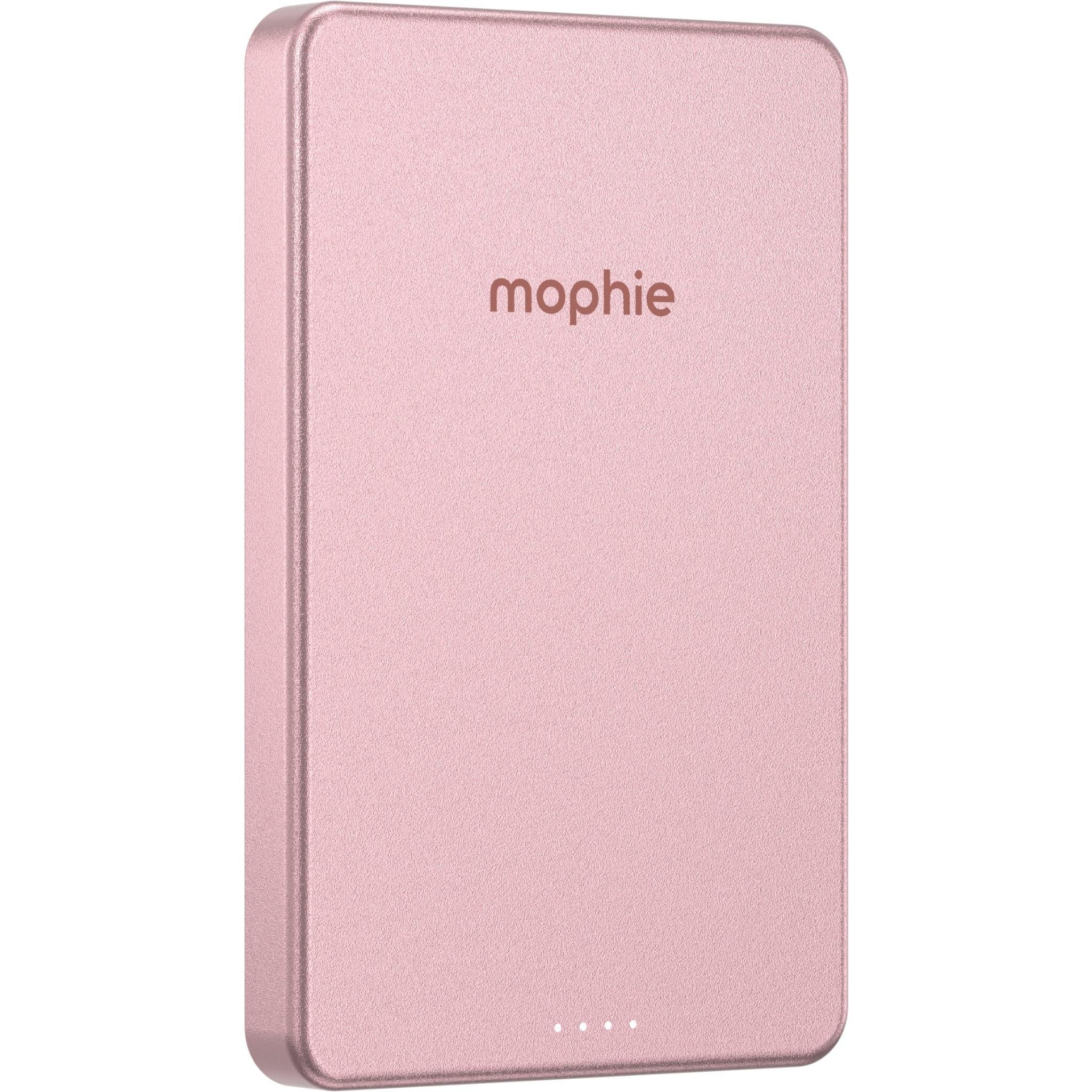 mophie Snap+ Powerstation Mini 5K Magnetic Power Bank (Rose Gold) - Image 9