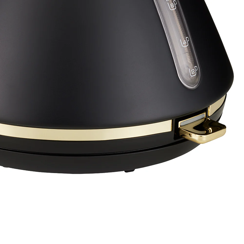 Morphy Richards Ascend 1.5L Electric Pyramid Kettle (Soft Gold/Black) - Image 3