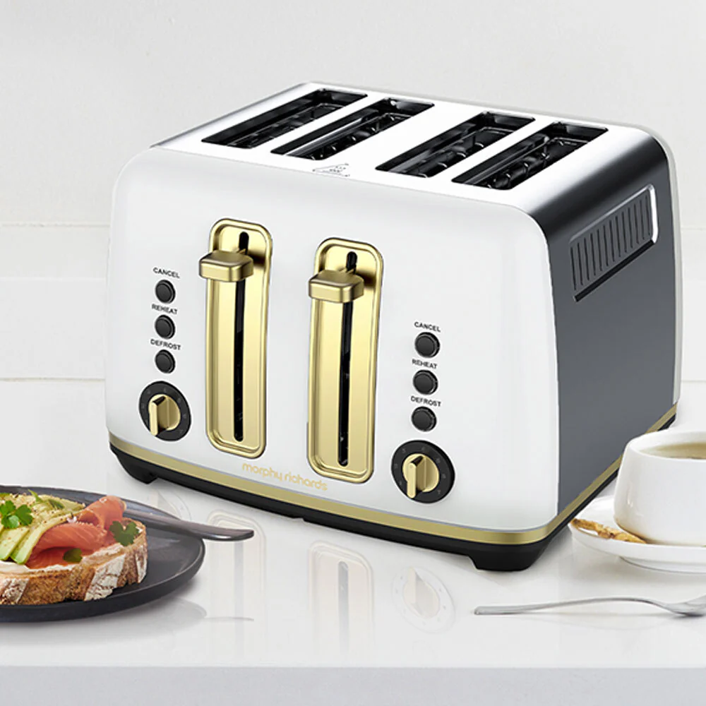 Morphy Richards Ascend 4 Slice Toaster (Soft Gold) - Image 3