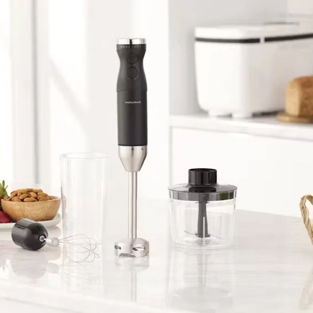 Morphy Richards Electric Hand Held Stick Blender/Chopper/Whisk Set Black - Image 6