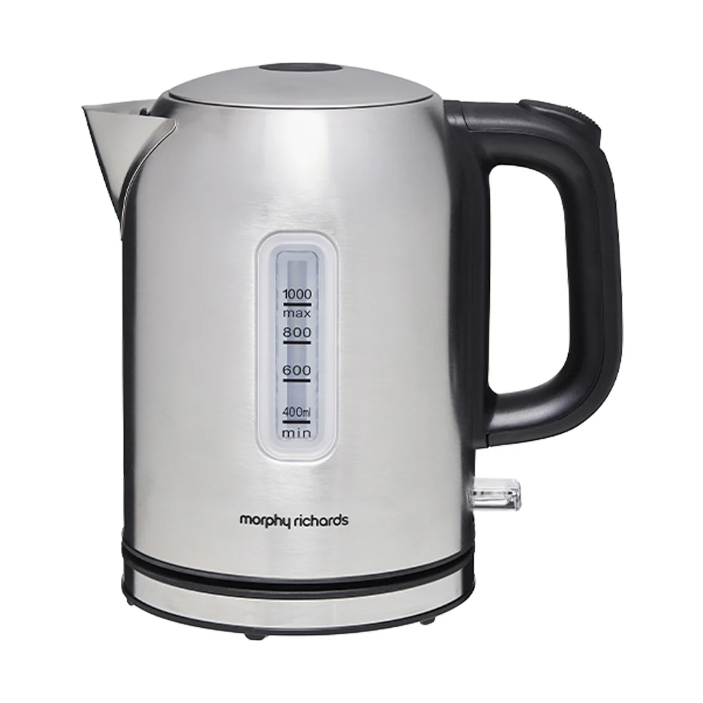 Morphy Richards Equip 1L Kettle and 2 Slice Toaster Set (Silver) - Image 2