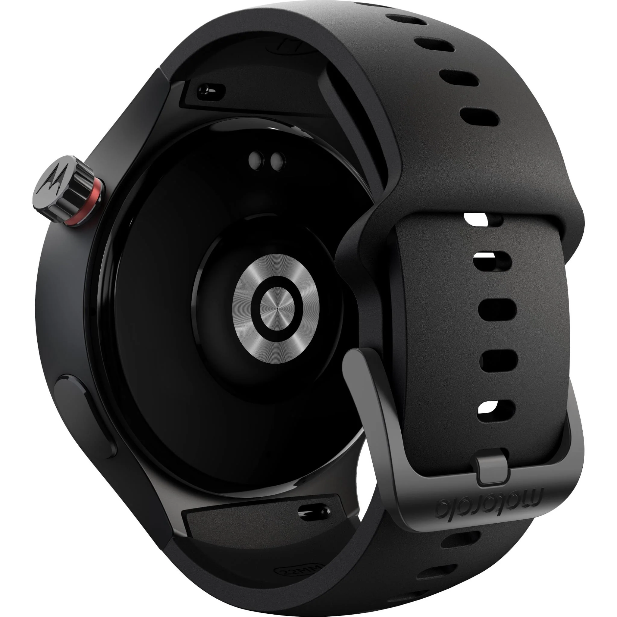 moto Smart Watch (Silicone Black) - Image 4