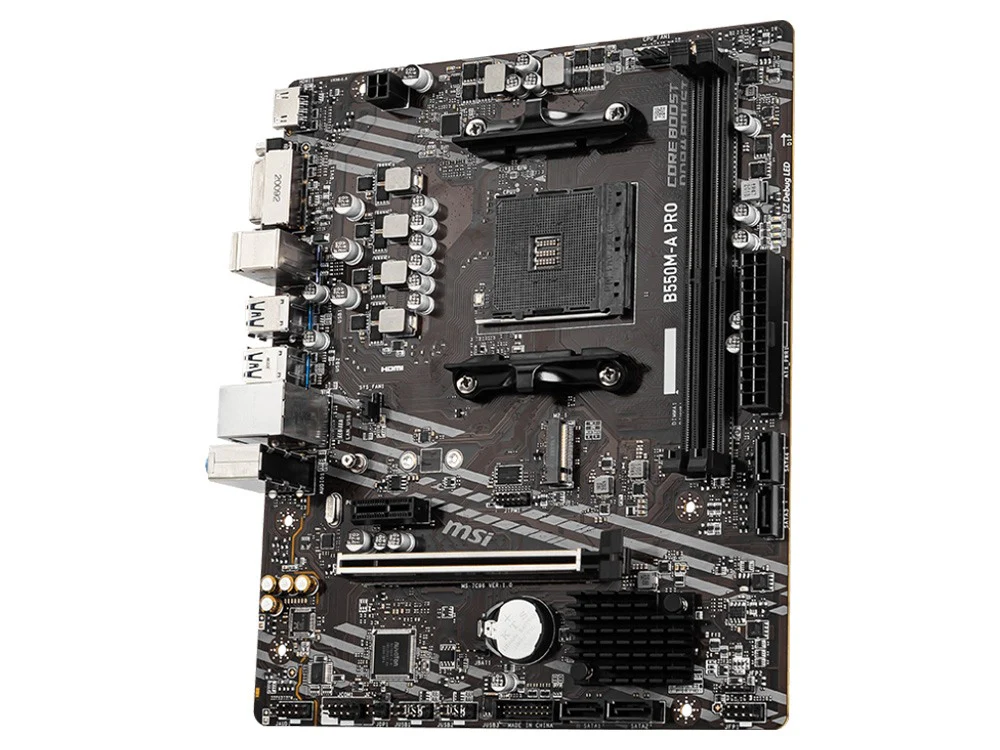 MSI B550M-A PRO AM4 mATX Motherboard - Image 2