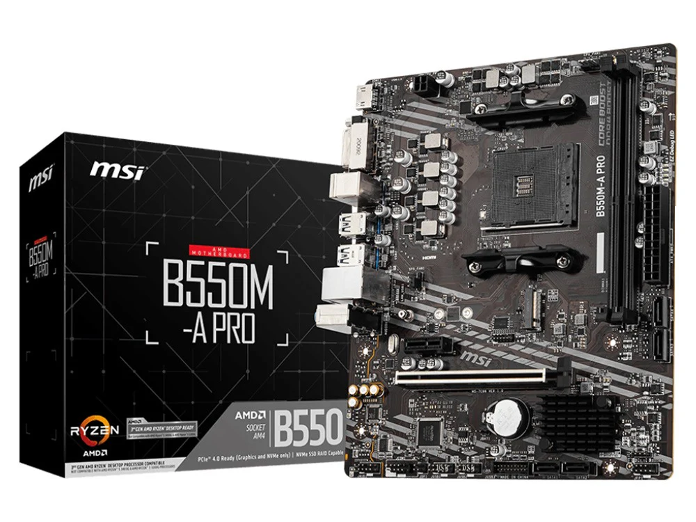MSI B550M-A PRO AM4 mATX Motherboard - Image 5