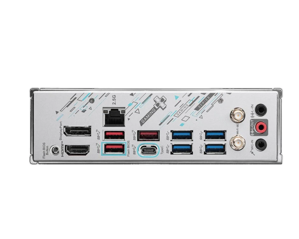 MSI B650M GAMING PLUS WIF AMD AM5 mATX Motherboard, 4x DDR5, 1x PCI-E x16, 2x PC - - Image 4