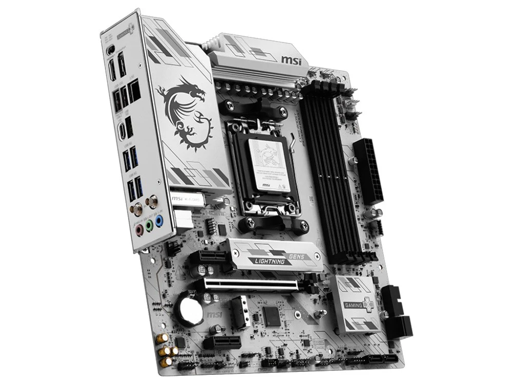 MSI B850M GAMING PLUS WIFI6E AM5 Micro-ATX Motherboard - Image 2