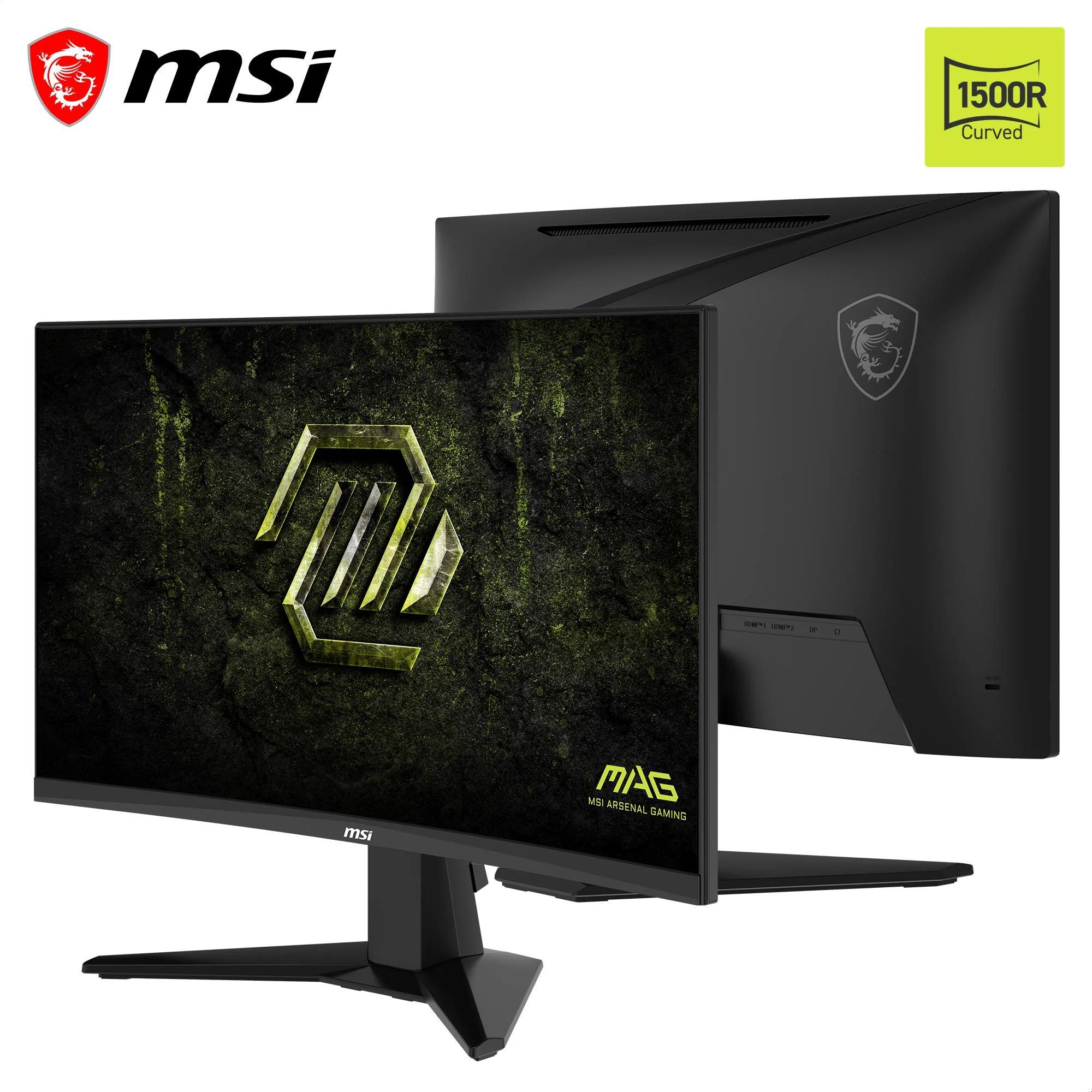 MSI MAG 245C 24" Full HD 240Hz Rapid VA Curved Gaming Monitor - Image 3