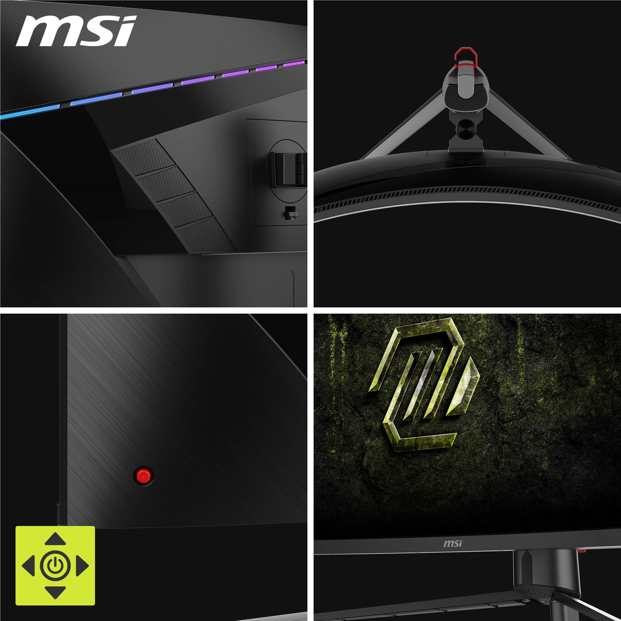 MSI MAG 345CQRF E20 34" UWQHD 200Hz Curved Gaming Monitor - Image 4
