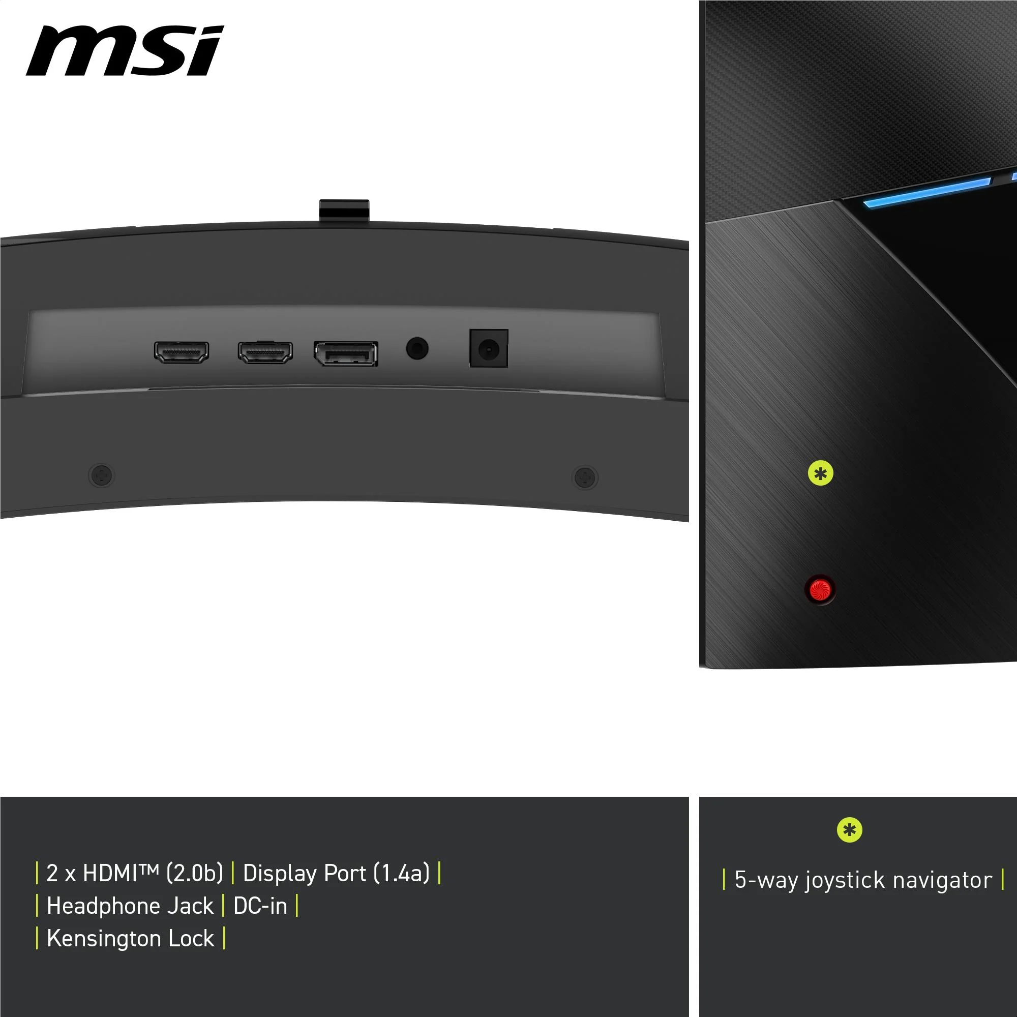 MSI MAG 345CQRF E20 34" UWQHD 200Hz Curved Gaming Monitor - Image 6