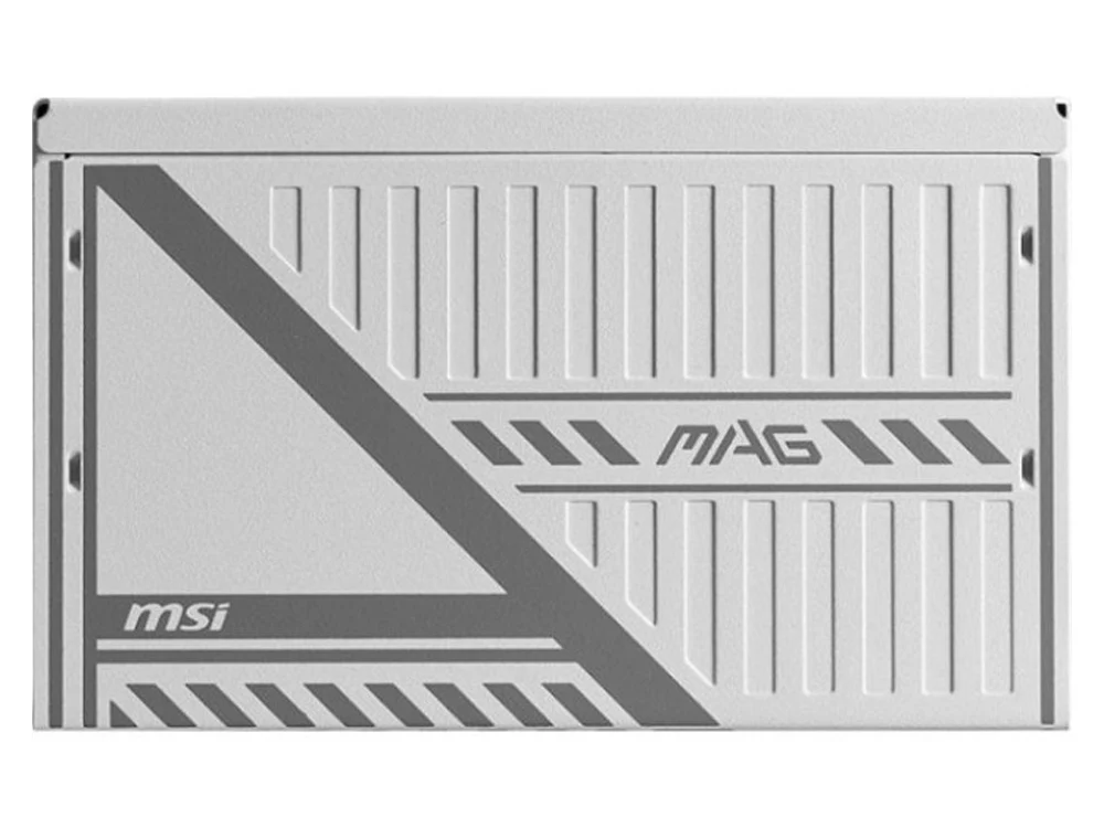 MSI MAG A650BNL 650W 80+ Bronze Power Supply - White - Image 2