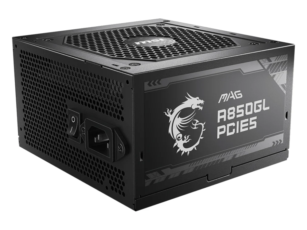 MSI MAG A850GL PCIE5 850W 80+ Gold ATX 3.0 Power Supply - Image 3