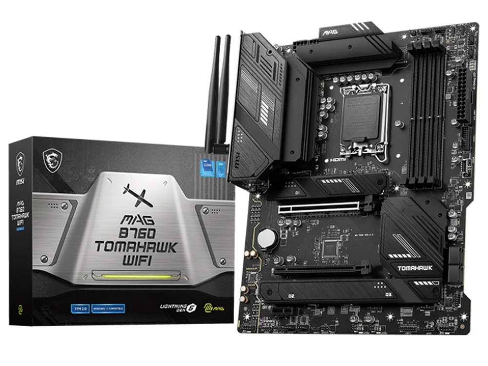 MSI MAG B760 Tomahawk WiFi DDR5 ATX Motherboard - Image 2