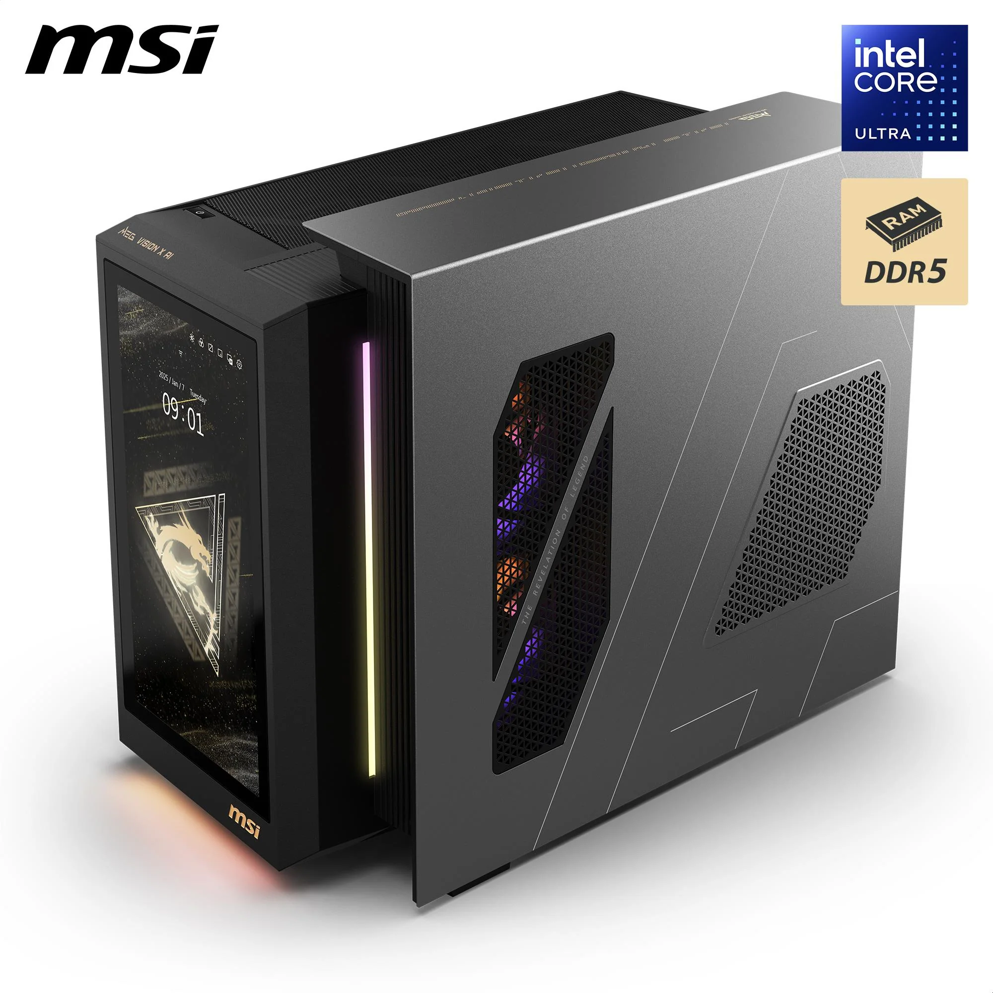 MSI MEG Vision X AI 2NVZ9-033AU Gaming Desktop (Intel Core Ultra 9-285K)[GeForce RTX 5090] - Image 2