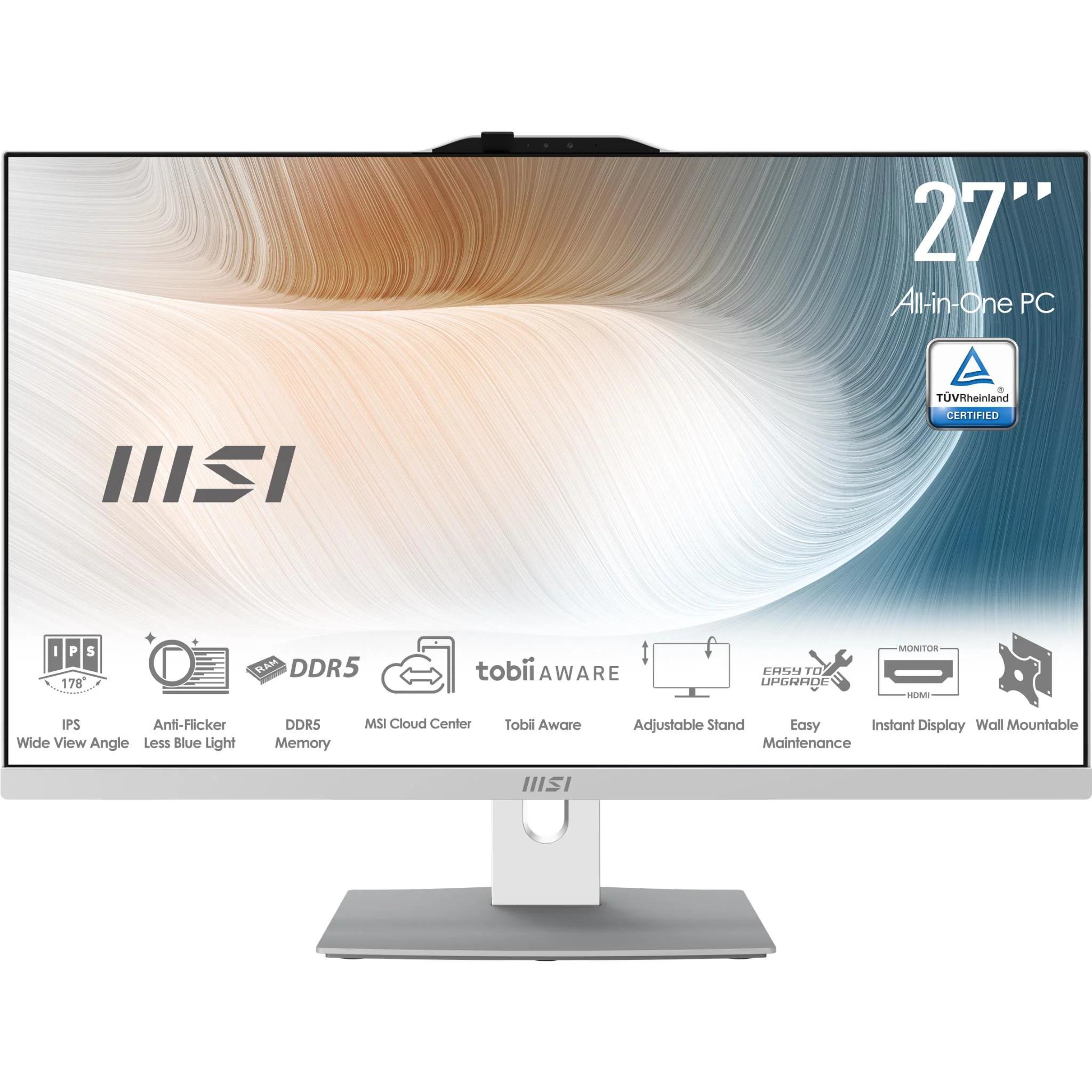 MSI Modern AM272P 27" Full HD All-in-One PC (Intel Core 7)[3TB] - Image 2
