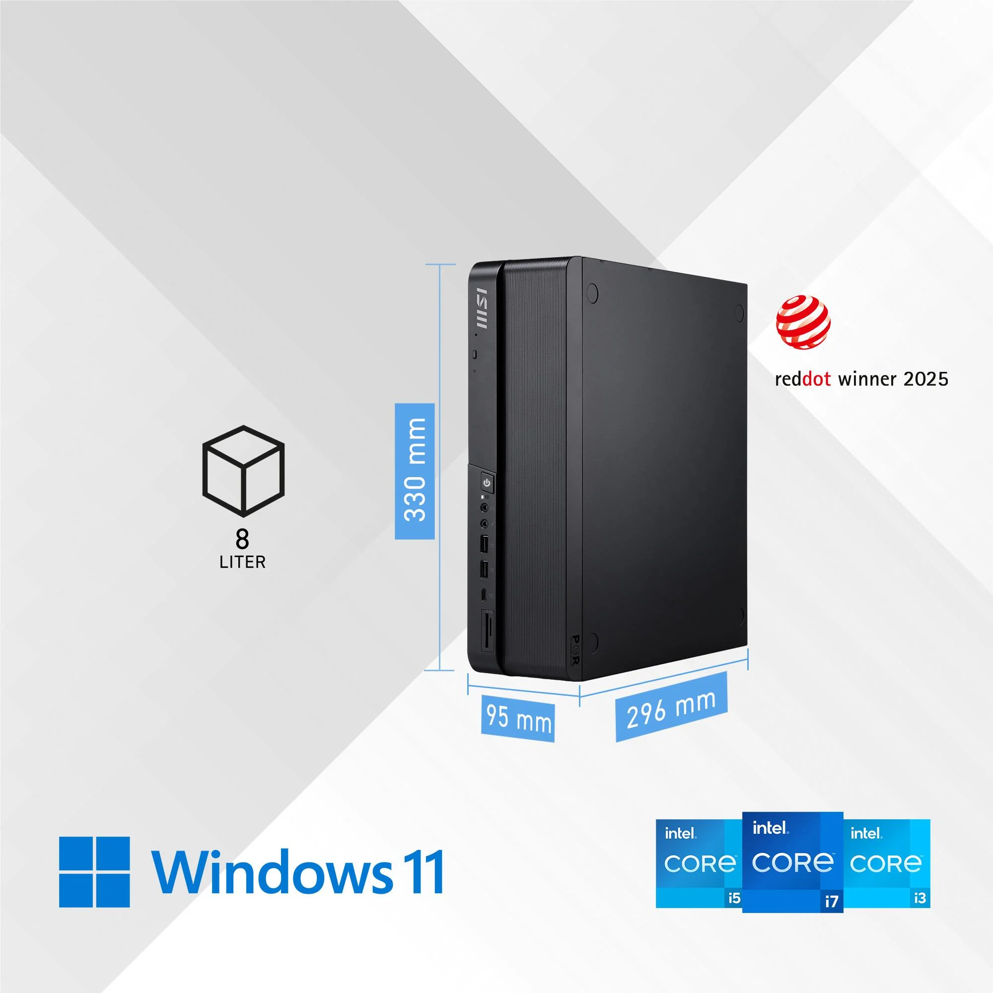 MSI Pro DP80 A14G-045AU Desktop PC (Intel Core i7)[1TB] - Image 3