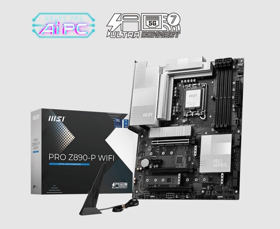 MSI PRO Z890-P WIFI Motherboard - Image 2