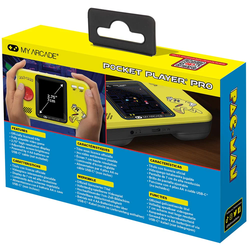My Arcade Pocket Arcade Player PRO - Pac-Man - Image 2