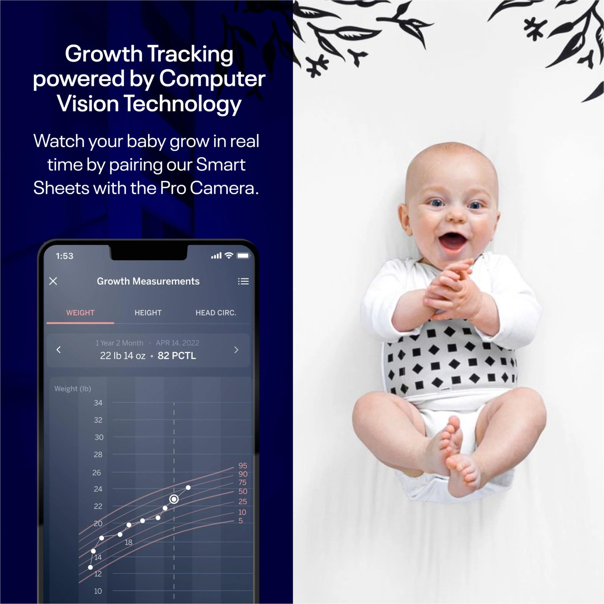 Nanit Pro Baby Monitor with Floor Stand - Image 6