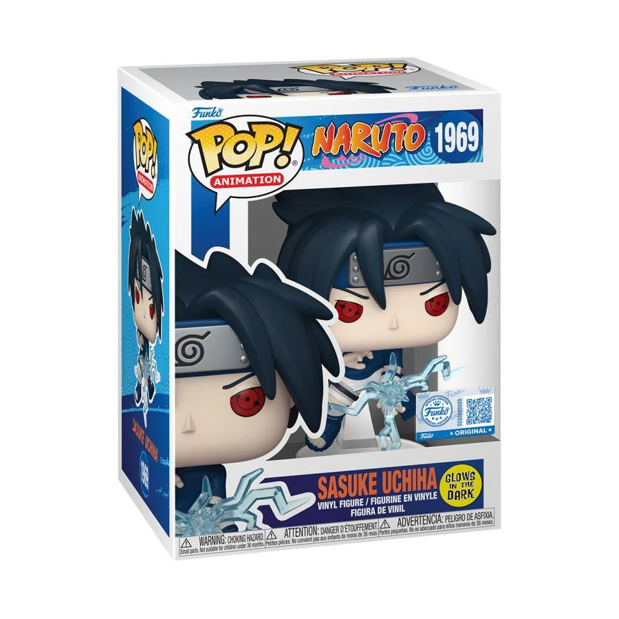 Naruto - Sasuke Uchiha (Chidori Glow) New Classics Pop! Vinyl - Image 3