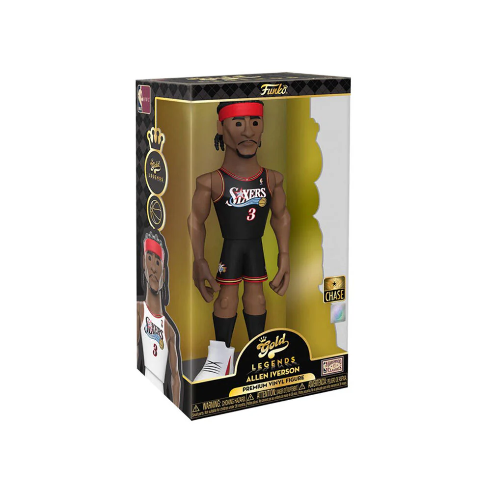 NBA Basketball Allen Iverson Philadelphia 76ers Sport Action Figure Toy 12" - Image 5