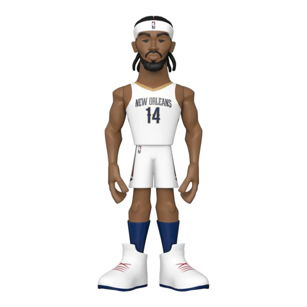 NBA Basketball Brandon Ingram Pelicans Gold Premium Vinyl Action Figure Toy 12"