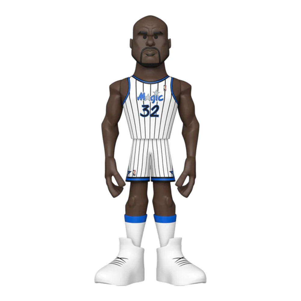 NBA Basketball Shaq ONeal Orlando Magic Gold Sport Action Figure Toy 12"