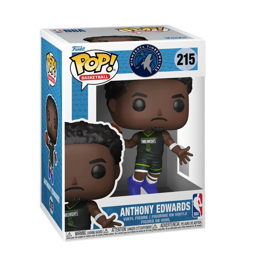 NBA: Timberwolves - Anthony Edwards Pop! Vinyl - Image 2