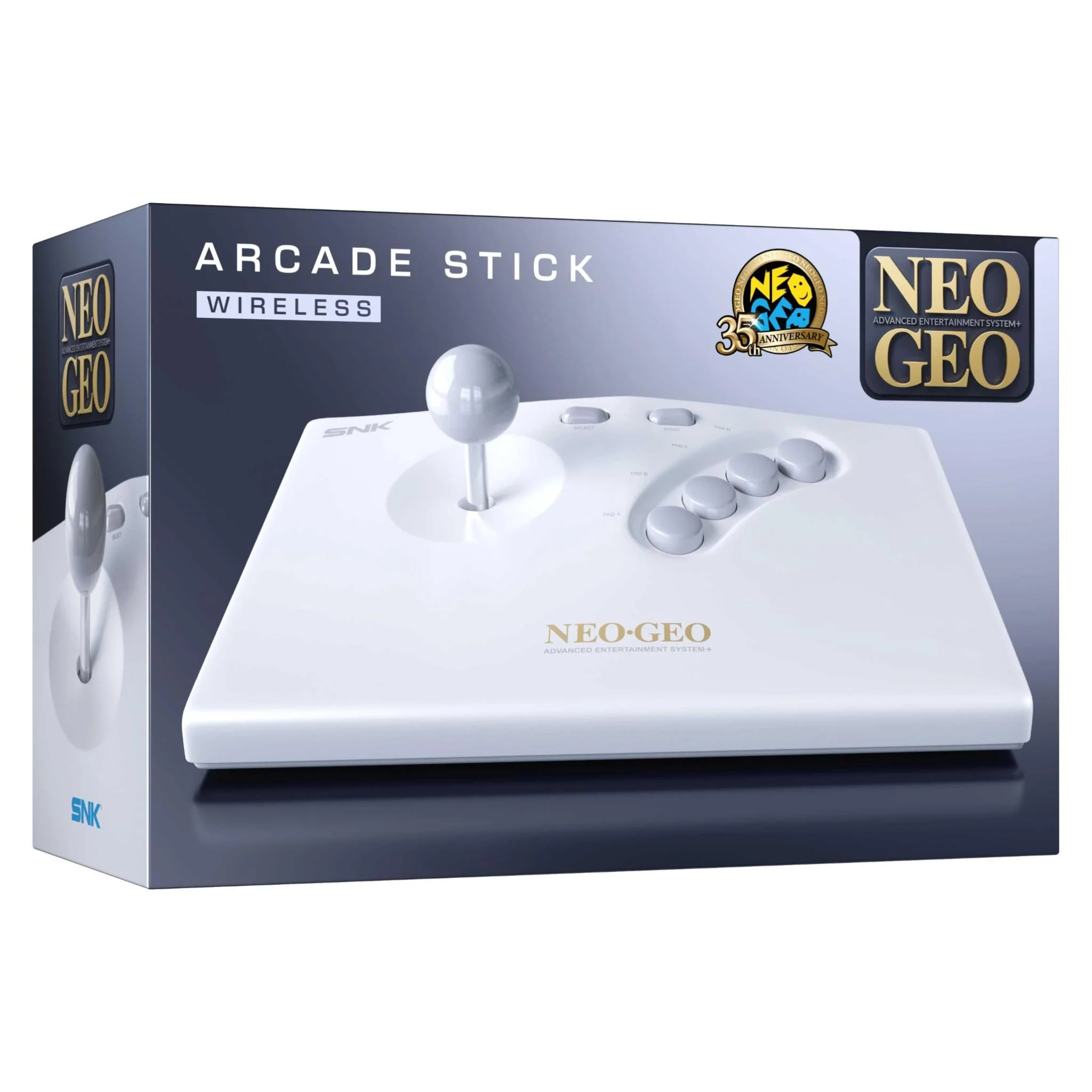 NEOGEO AES+ Wireless Arcade Stick (White) - Image 4