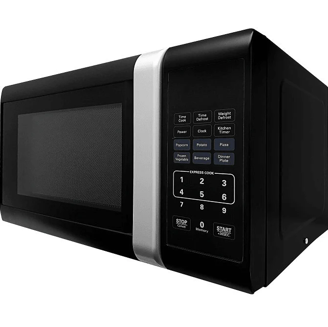 Nero Black Microwave with Grey Interior 800W 23L - Image 2